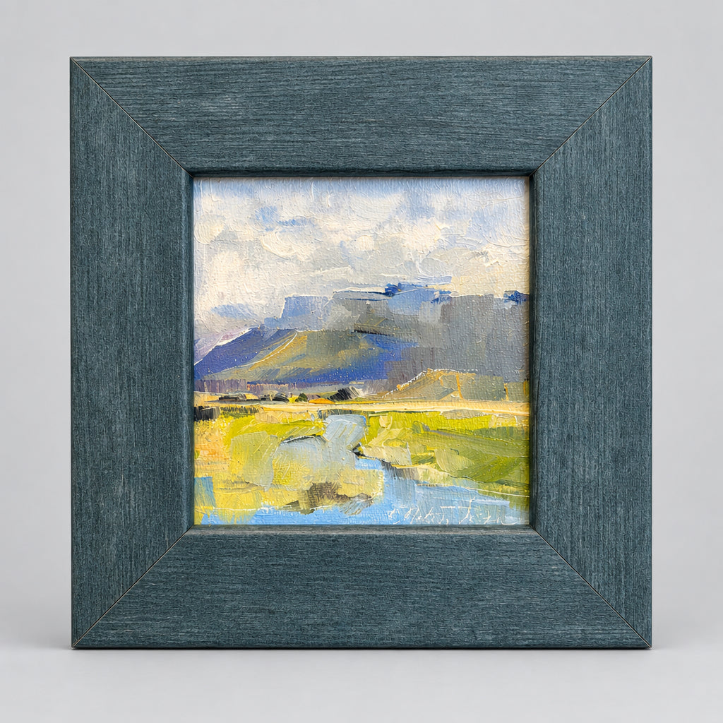 WF Small Works. Eastern Oregon Storm, C Nelson Josten original